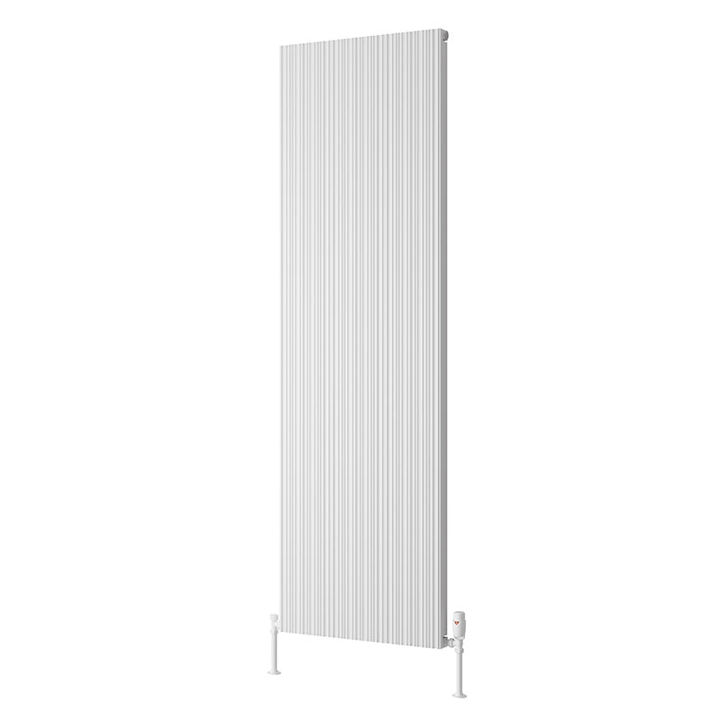 Reina Melvin Vertical Aluminium Radiator (2 sizes, 5 colours) - Brand New Bathrooms