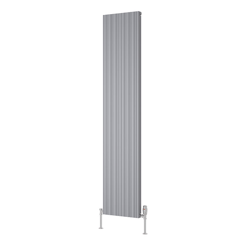 Reina Melvin Vertical Aluminium Radiator (2 sizes, 5 colours) - Brand New Bathrooms