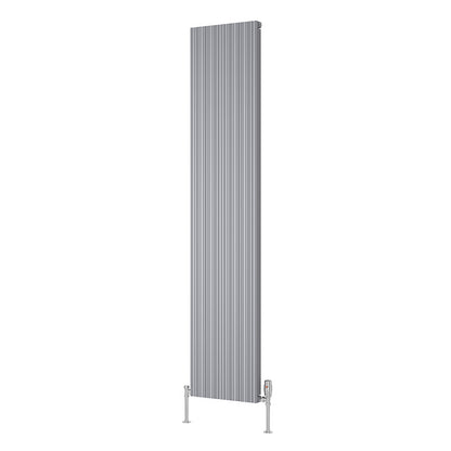 Reina Melvin Vertical Aluminium Radiator (2 sizes, 5 colours) - Brand New Bathrooms
