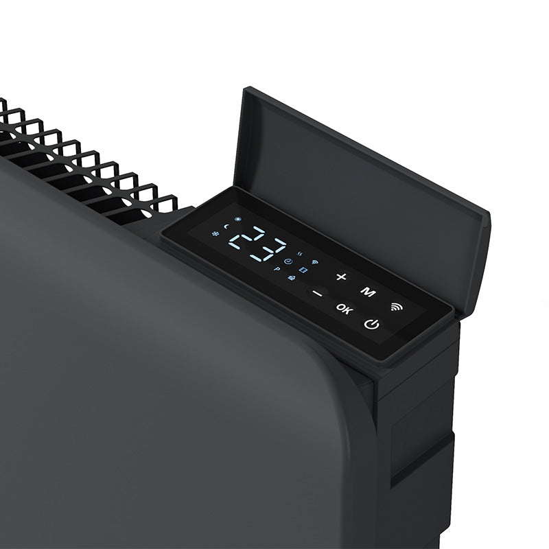 Reina Odet Horizontal Electric Ceramic Core WiFi Radiator (3 sizes, 2 colours) - Brand New Bathrooms