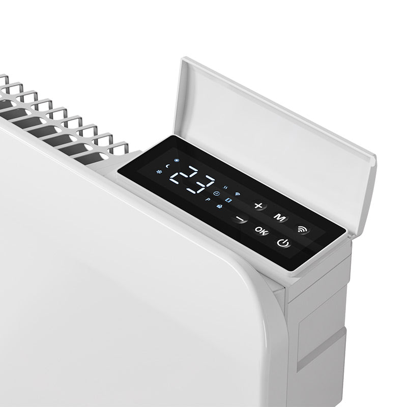 Reina Odet Horizontal Electric Ceramic Core WiFi Radiator (3 sizes, 2 colours) - Brand New Bathrooms