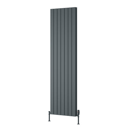 Reina Piatto Vertical Aluminium Radiator (6 sizes, 2 style, 2 colours) - Brand New Bathrooms