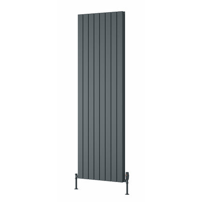 Reina Piatto Vertical Aluminium Radiator (6 sizes, 2 style, 2 colours) - Brand New Bathrooms