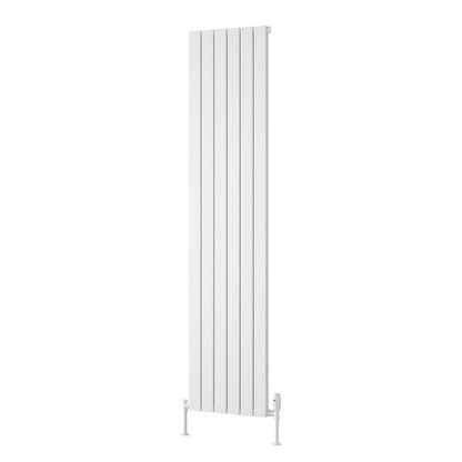 Reina Piatto Vertical Aluminium Radiator (6 sizes, 2 style, 2 colours) - Brand New Bathrooms