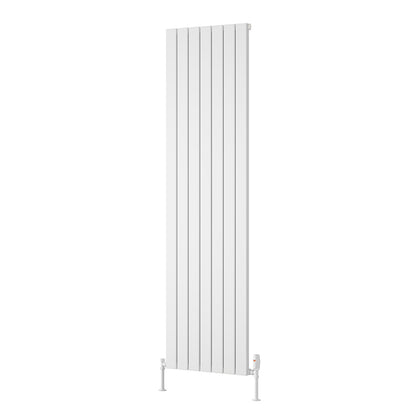 Reina Piatto Vertical Aluminium Radiator (6 sizes, 2 style, 2 colours) - Brand New Bathrooms