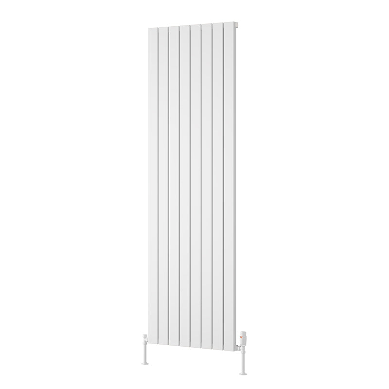 Reina Piatto Vertical Aluminium Radiator (6 sizes, 2 style, 2 colours) - Brand New Bathrooms
