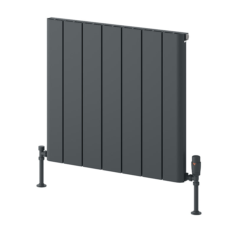Reina Resia Horizontal Aluminium Radiator (6 sizes, 2 colours) - Brand New Bathrooms