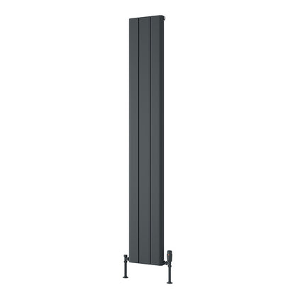 Reina Resia Vertical Aluminium Radiator (5 sizes, 2 colours) - Brand New Bathrooms