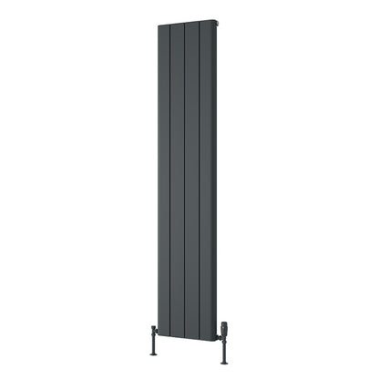 Reina Resia Vertical Aluminium Radiator (5 sizes, 2 colours) - Brand New Bathrooms