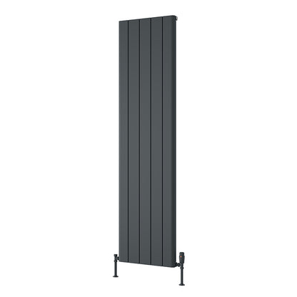 Reina Resia Vertical Aluminium Radiator (5 sizes, 2 colours) - Brand New Bathrooms
