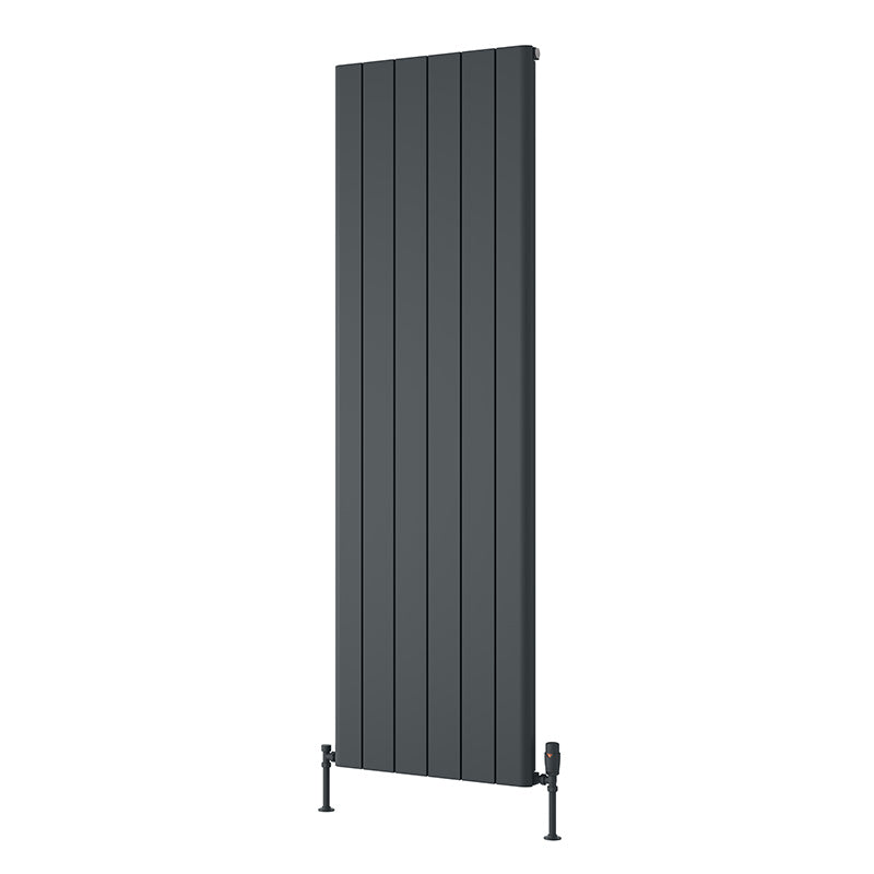 Reina Resia Vertical Aluminium Radiator (5 sizes, 2 colours) - Brand New Bathrooms