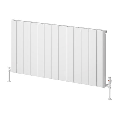 Reina Resia Horizontal Aluminium Radiator (6 sizes, 2 colours) - Brand New Bathrooms