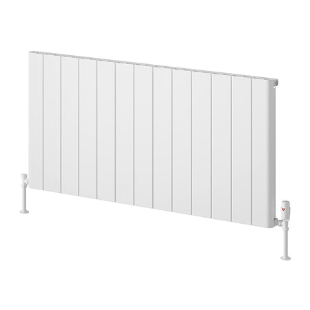 Reina Resia Horizontal Aluminium Radiator (6 sizes, 2 colours) - Brand New Bathrooms