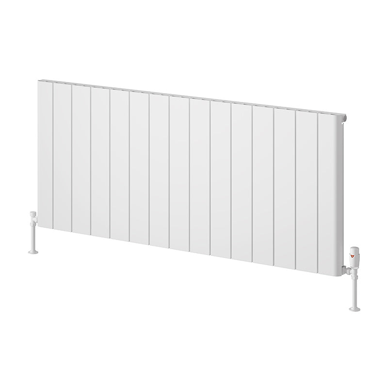 Reina Resia Horizontal Aluminium Radiator (6 sizes, 2 colours) - Brand New Bathrooms