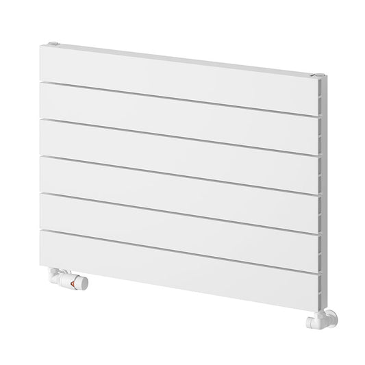 Reina Rienza Horizontal Aluminium Radiator (5 sizes, 2 colours) - Brand New Bathrooms