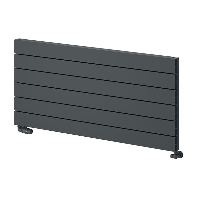 Reina Rienza Horizontal Aluminium Radiator (5 sizes, 2 colours) - Brand New Bathrooms