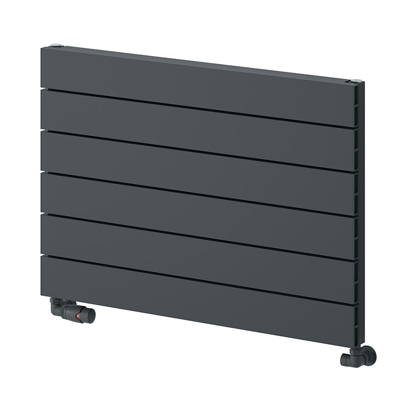 Reina Rienza Horizontal Aluminium Radiator (5 sizes, 2 colours) - Brand New Bathrooms