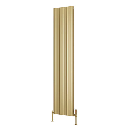 Reina Melvin Vertical Aluminium Radiator (2 sizes, 5 colours) - Brand New Bathrooms