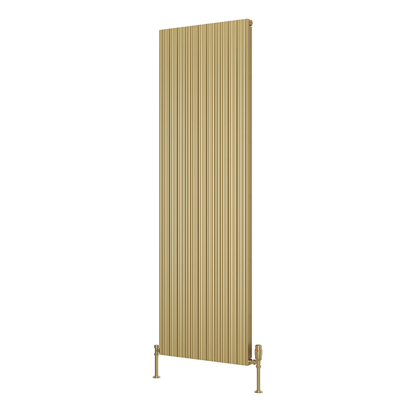 Reina Melvin Vertical Aluminium Radiator (2 sizes, 5 colours) - Brand New Bathrooms