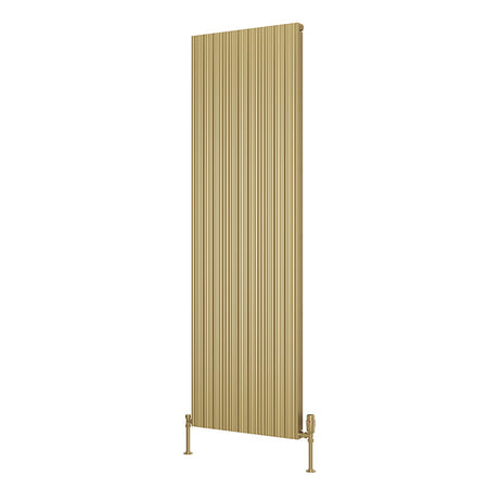 Reina Melvin Vertical Aluminium Radiator (2 sizes, 5 colours) - Brand New Bathrooms