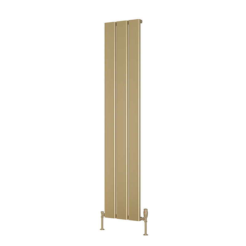 Reina Caldaro Vertical Aluminium Radiator (4 sizes, 3 colours) - Brand New Bathrooms