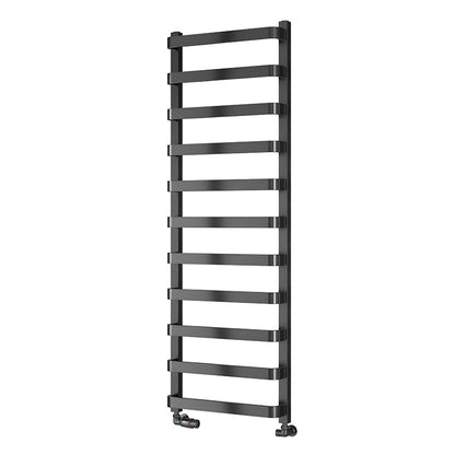 Reina Flora Vertical Mild Steel Towel Radiator (3 sizes, 2 colours) - Brand New Bathrooms