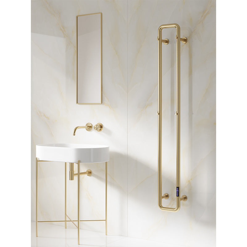 Reina Pelmo Dry Electric Stainless Steel Towel Radiator (1 size, 4 colours) - Brand New Bathrooms