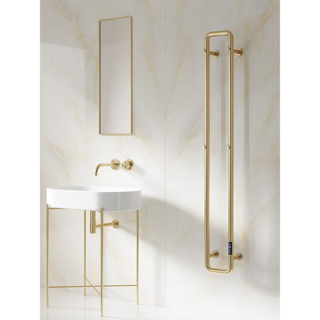 Reina Pelmo Dry Electric Stainless Steel Towel Radiator (1 size, 4 colours) - Brand New Bathrooms