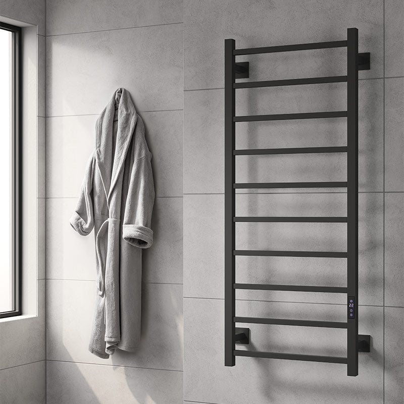 Reina Velino Dry Electric Stainless Steel Towel Radiator (2 sizes, 2 colours) - Brand New Bathrooms