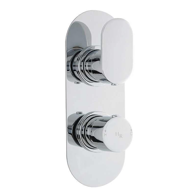 Hudson Reed Reign Thermostatic Shower Valve (2 styles, Chrome) - Brandnew Bathroom