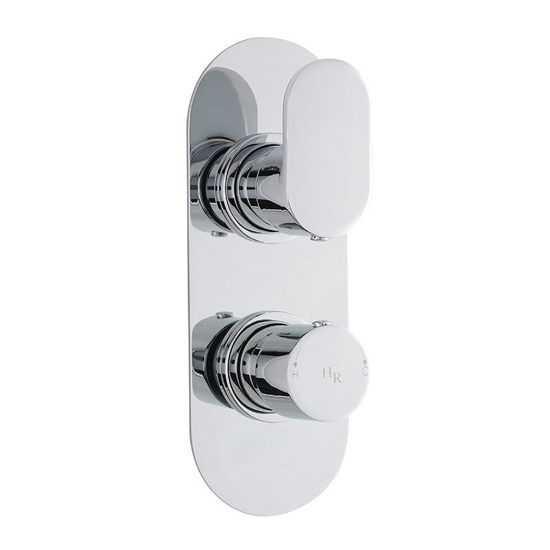 Hudson Reed Reign Thermostatic Shower Valve (2 styles, Chrome) - Brandnew Bathroom