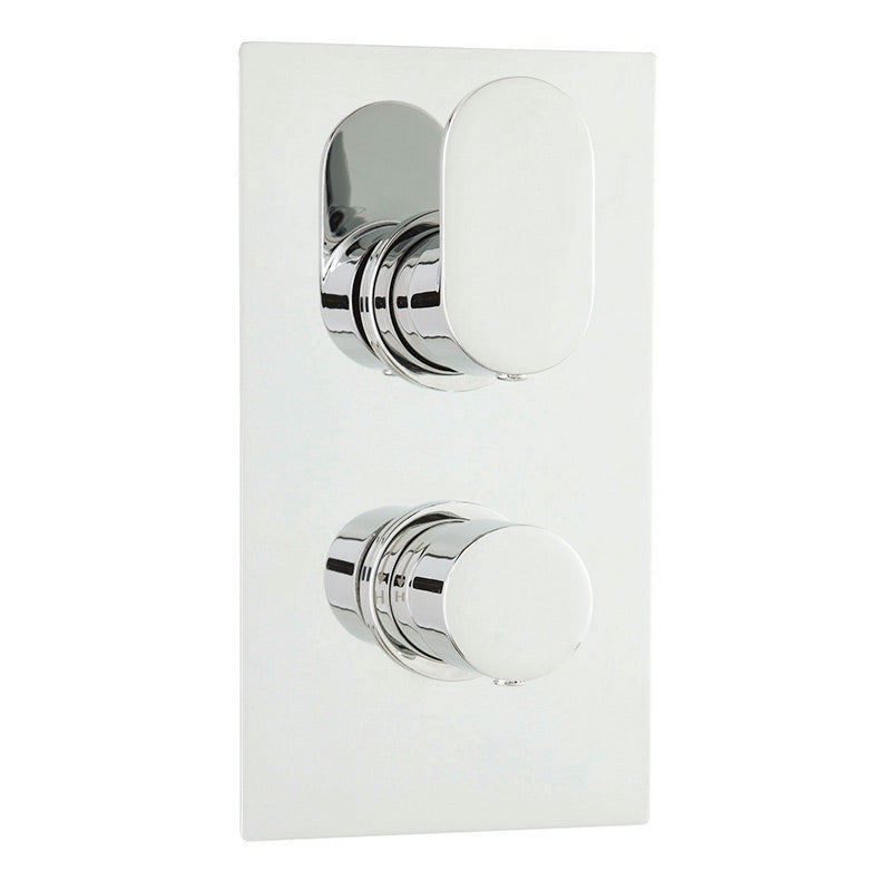 Hudson Reed Reign Thermostatic Shower Valve (2 styles, Chrome) - Brandnew Bathroom
