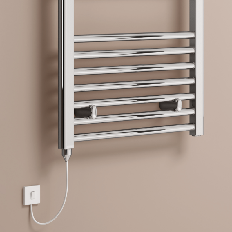 Reina Capo Electric Towel Rail (12 sizes, 4 colours, 2 styles) - Brand New Bathrooms
