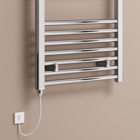 Reina Capo Electric Towel Rail (12 sizes, 4 colours, 2 styles) - Brand New Bathrooms