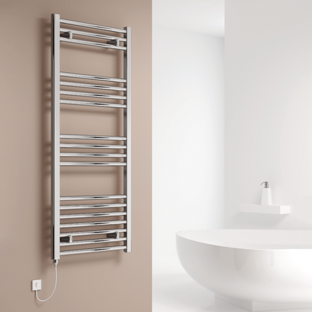 Reina Capo Electric Towel Rail (12 sizes, 4 colours, 2 styles) - Brand New Bathrooms