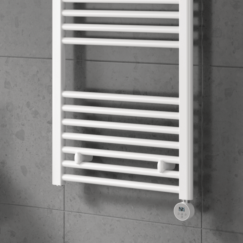 Reina Capo Electric Towel Rail (12 sizes, 4 colours, 2 styles) - Brand New Bathrooms
