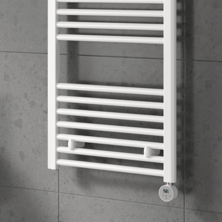 Reina Capo Electric Towel Rail (12 sizes, 4 colours, 2 styles) - Brand New Bathrooms