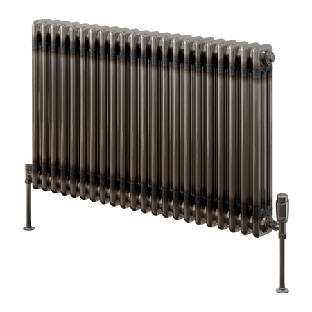Reina Colona Horizontal 3 Column Mild Steel Radiator (13 sizes, 3 colours) - Brand New Bathrooms
