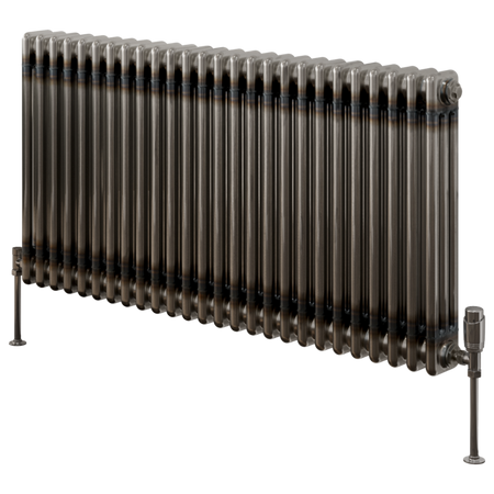 Reina Colona Horizontal 3 Column Mild Steel Radiator (13 sizes, 3 colours) - Brand New Bathrooms