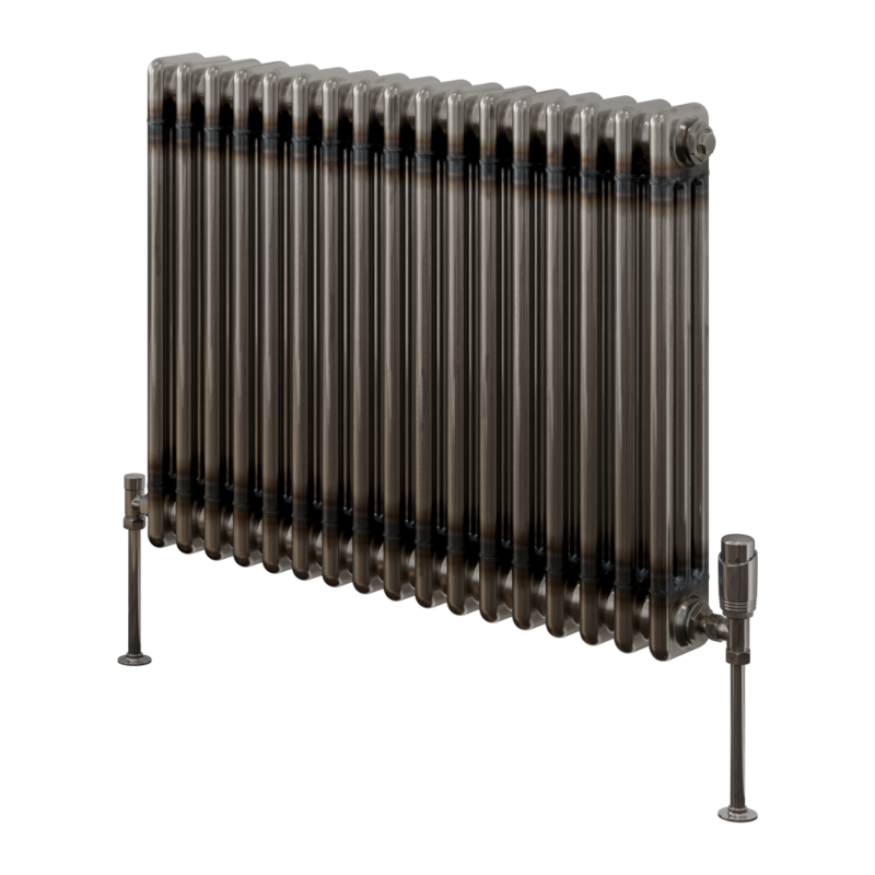 Reina Colona Horizontal 3 Column Mild Steel Radiator (13 sizes, 3 colours) - Brand New Bathrooms