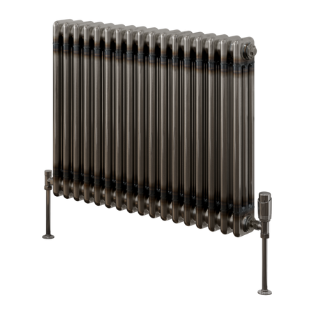 Reina Colona Horizontal 3 Column Mild Steel Radiator (13 sizes, 3 colours) - Brand New Bathrooms