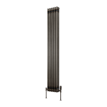 Reina Colona Vertical 3 Column Radiator (6 sizes, 3 colours) - Brand New Bathrooms