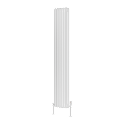 Reina Hedingham Vertical Designer Column Radiator (3 sizes, 2 colours) - Brand New Bathrooms