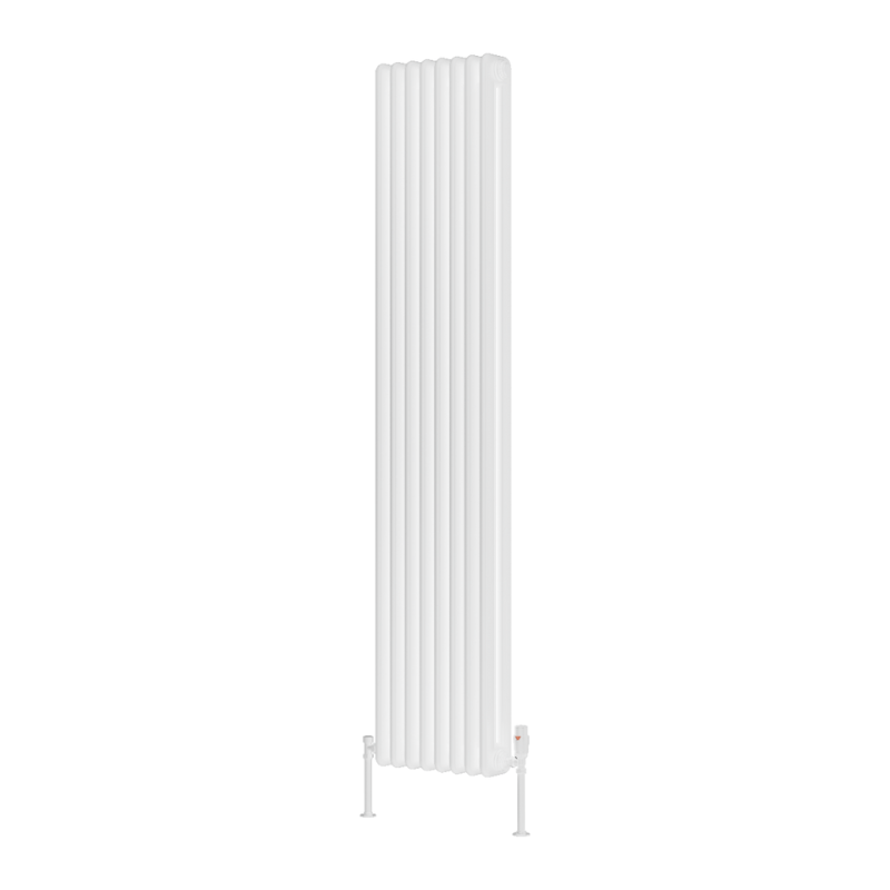 Reina Hedingham Vertical Designer Column Radiator (3 sizes, 2 colours) - Brand New Bathrooms