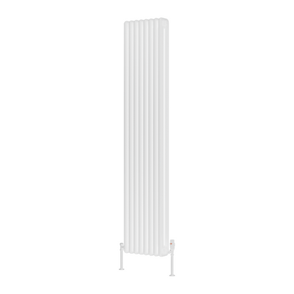 Reina Hedingham Vertical Designer Column Radiator (3 sizes, 2 colours) - Brand New Bathrooms