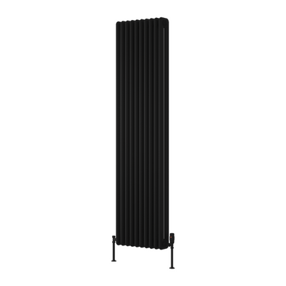 Reina Hedingham Vertical Designer Column Radiator (3 sizes, 2 colours) - Brand New Bathrooms
