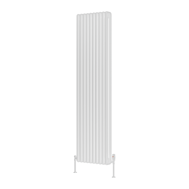 Reina Hedingham Vertical Designer Column Radiator (3 sizes, 2 colours) - Brand New Bathrooms