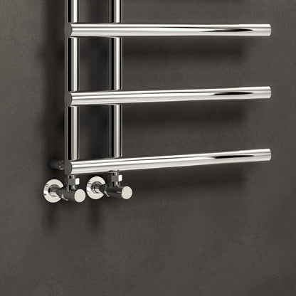 Reina Portland Angled Radiator Valves (1 size, 7 colours) - Brand New Bathrooms