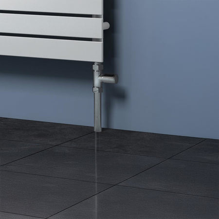 Reina Portland Straight Radiator Valves (1 size, 7 colours) - Brand New Bathrooms