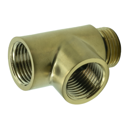Reina T-piece for Dual Fual Radiators (1 size, 5 colours) - Brand New Bathrooms